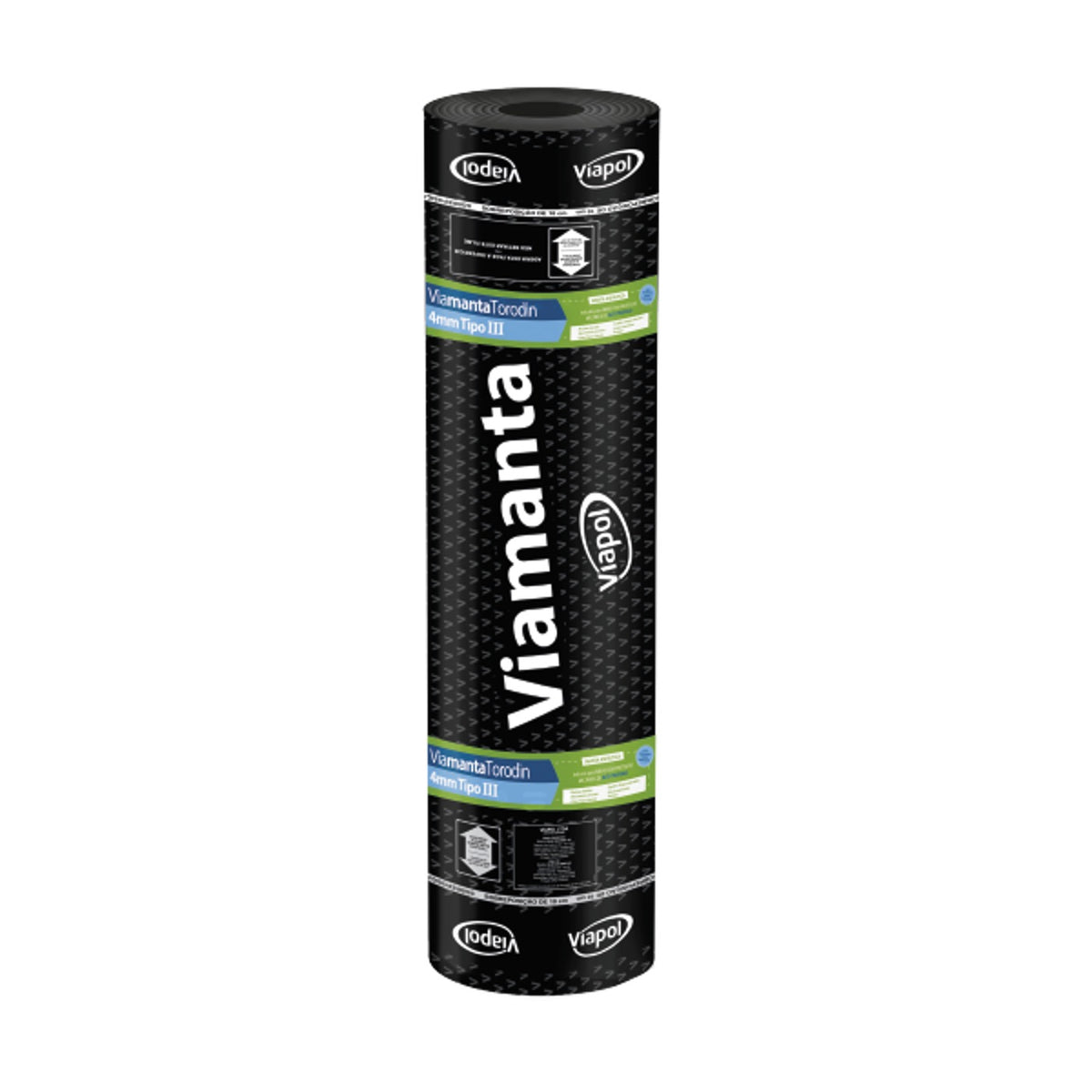 Manta asfáltica tipo III Viamanta Torodin 3 mm e 4 mm Viapol para piscina elevada e estacionamento