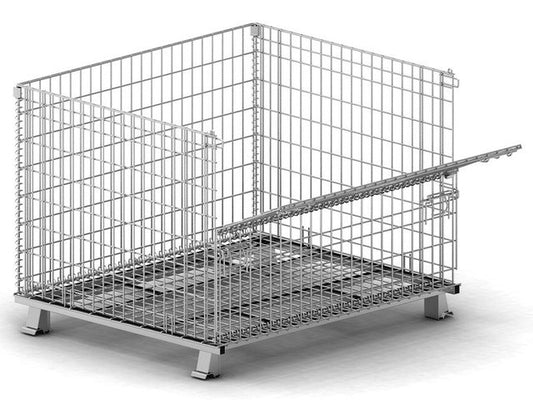 Rack de Armazenamento Industrial Dobrável