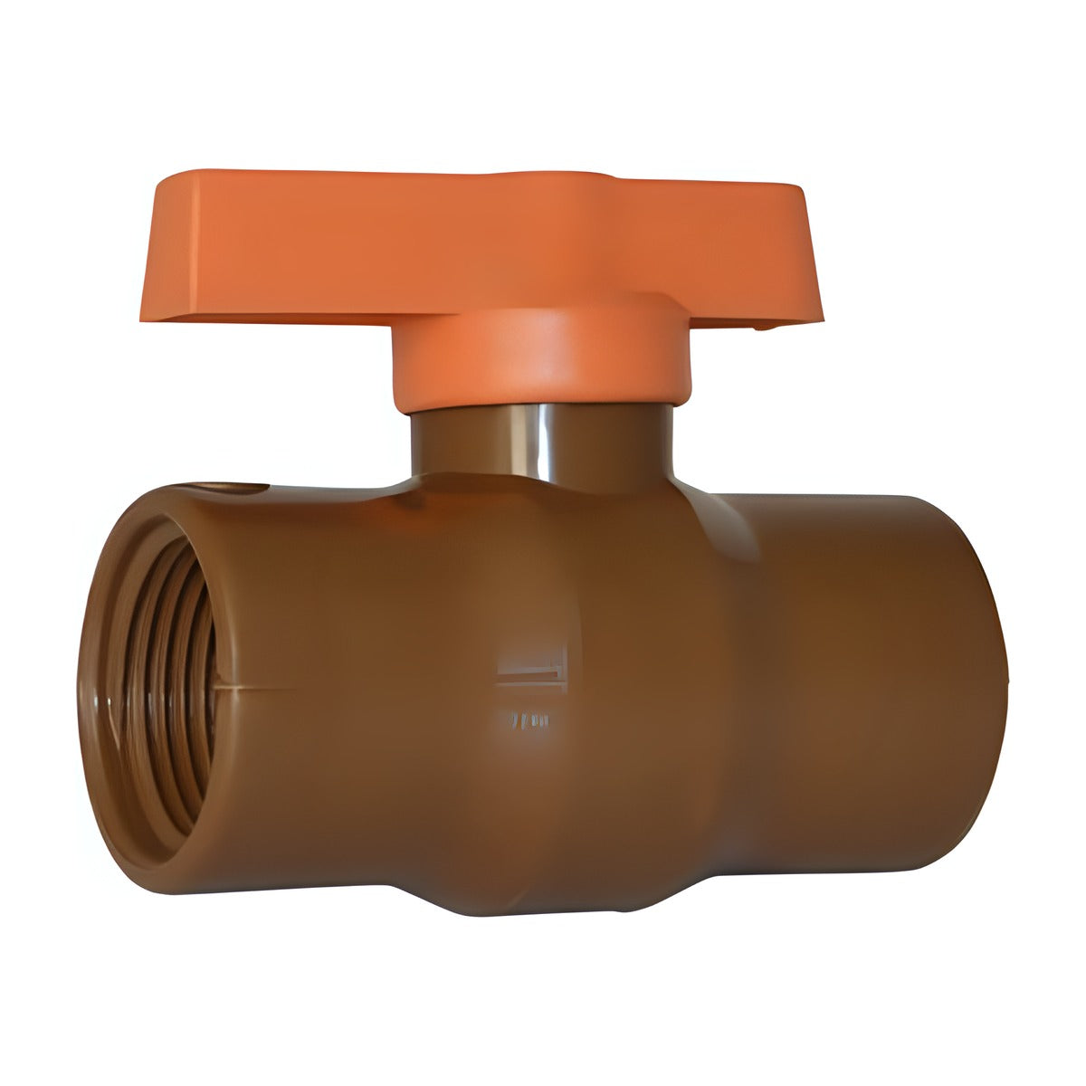 Registro de Esfera Roscável em PVC 1" Bakof - kit 5 un