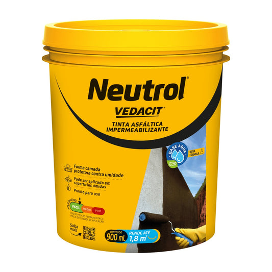 Neutrol base água Vedacit para preparo de superfície 18 L