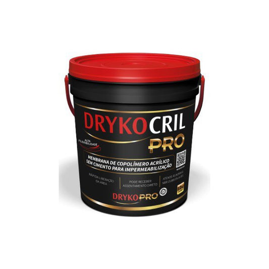 Manta líquida acrílica Drykocril Pro Dryko para lajes 12 kg