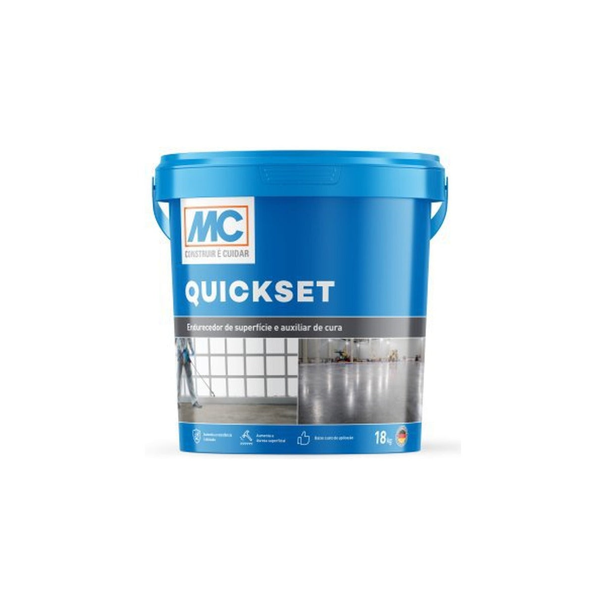 Endurecedor de superfície MC-Quickset líquido para pisos de concreto