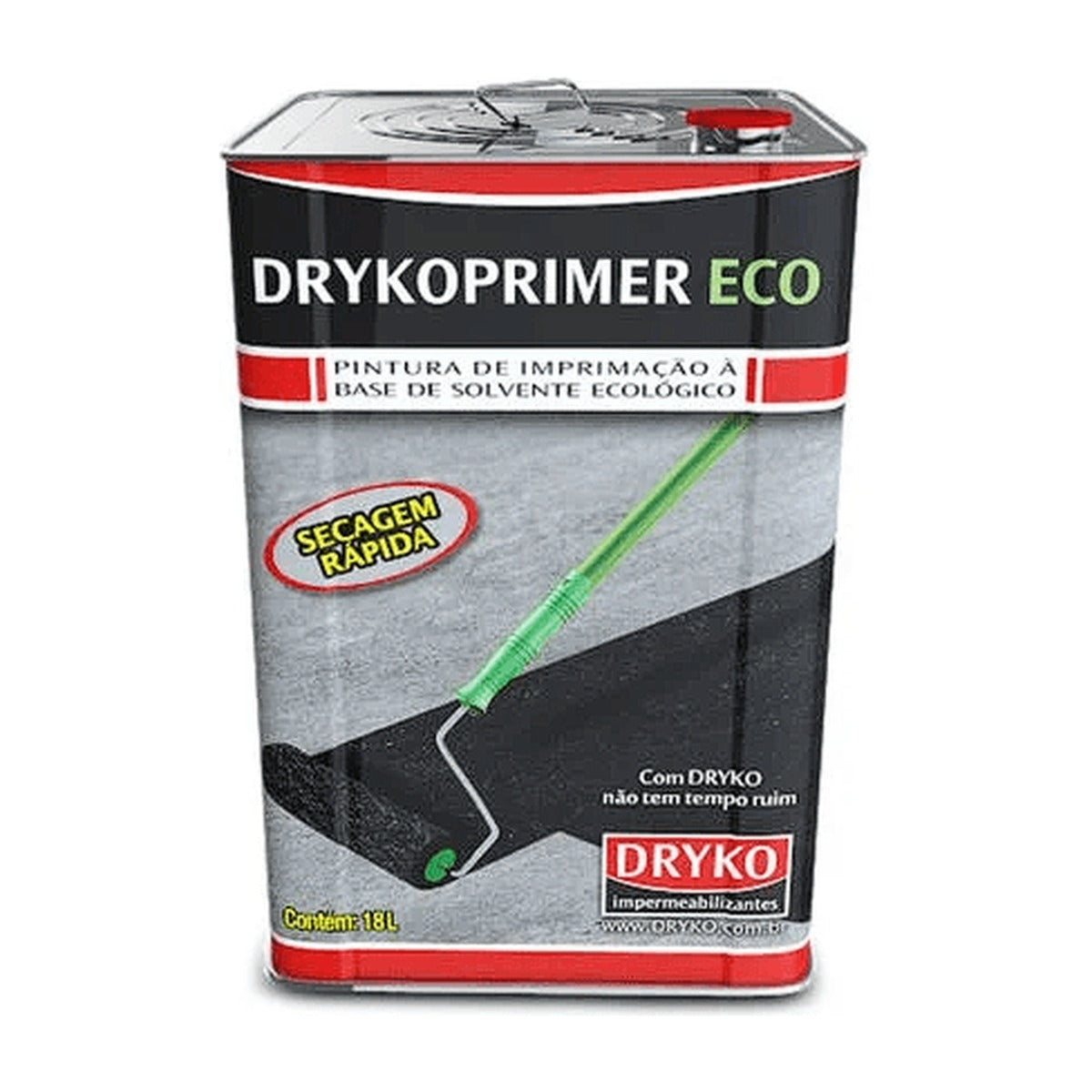 Primer asfáltico base solvente DrykoPrimer Eco para mantas asfálticas 18 L