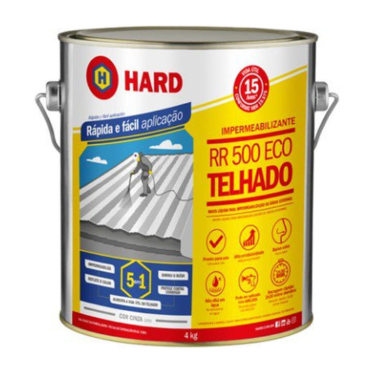 Selante para reparo de telhado Hard RR 500 Eco monocomponente 4 kg