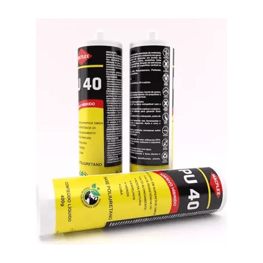 Selante poliuretano Macflex PU 40 bronze uso geral 400 g