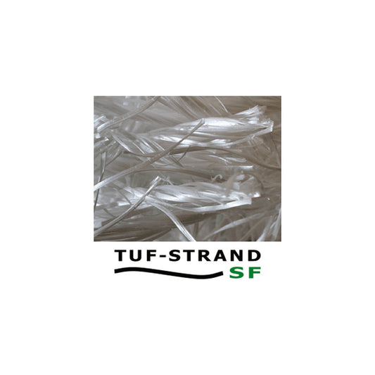 Macrofibra de polipropileno Tuf-Strand SF Viapol para reforço de concreto 51 mm 5 kg