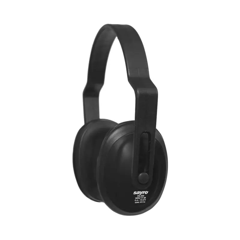 Protetor Auricular Concha Preto 200 Sayro
