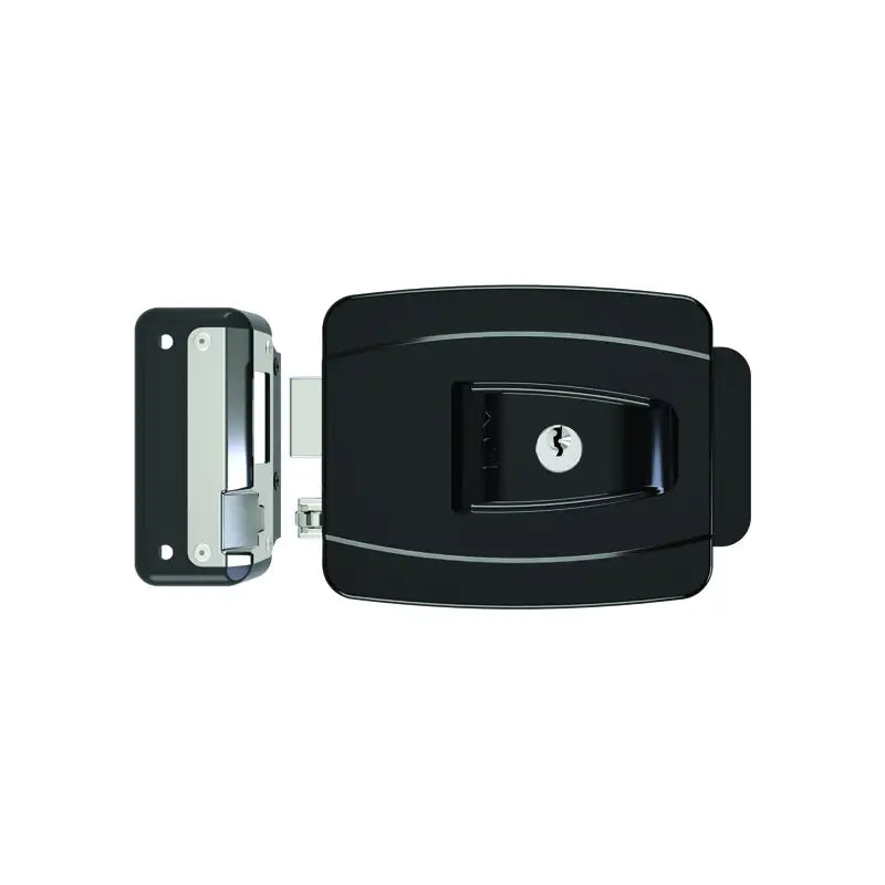 Fechadura Elétrica Preta 12V Grande Agl