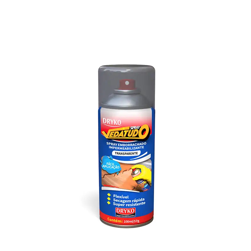 Adesivo Impermeabilizante Spray Transparente 100Ml Dryko