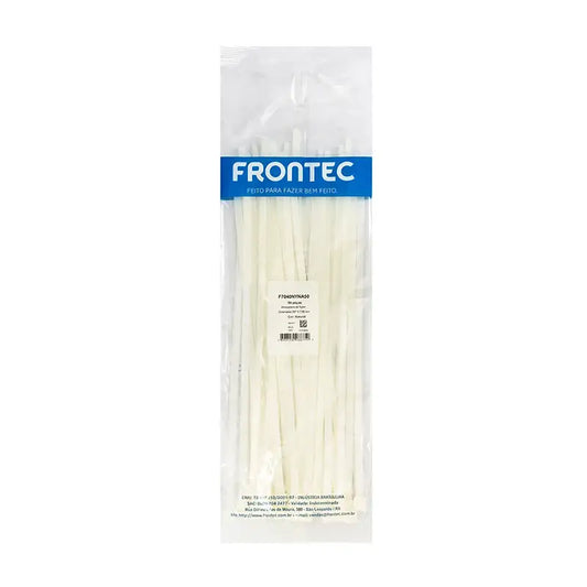 Abraçadeira Nylon 380Mmx7,6 Branca Frontec C50