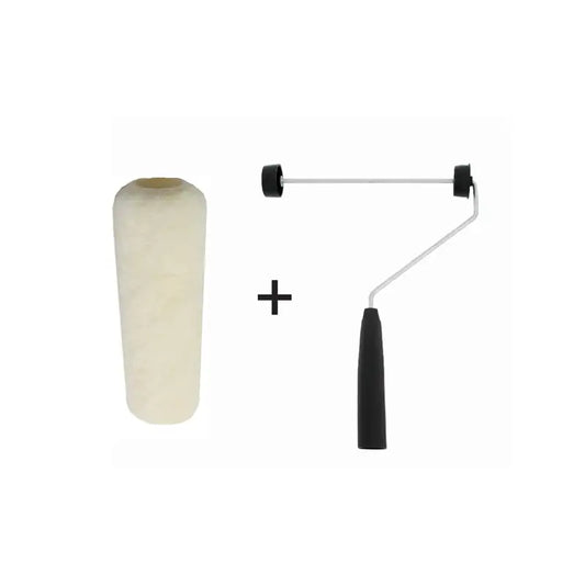 Rolo Lã Sintética 23Cm C/Suporte Compel C6