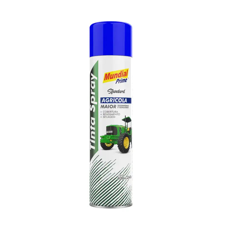 Tinta Spray Agrícola Azul 6X400 Mundial Prime