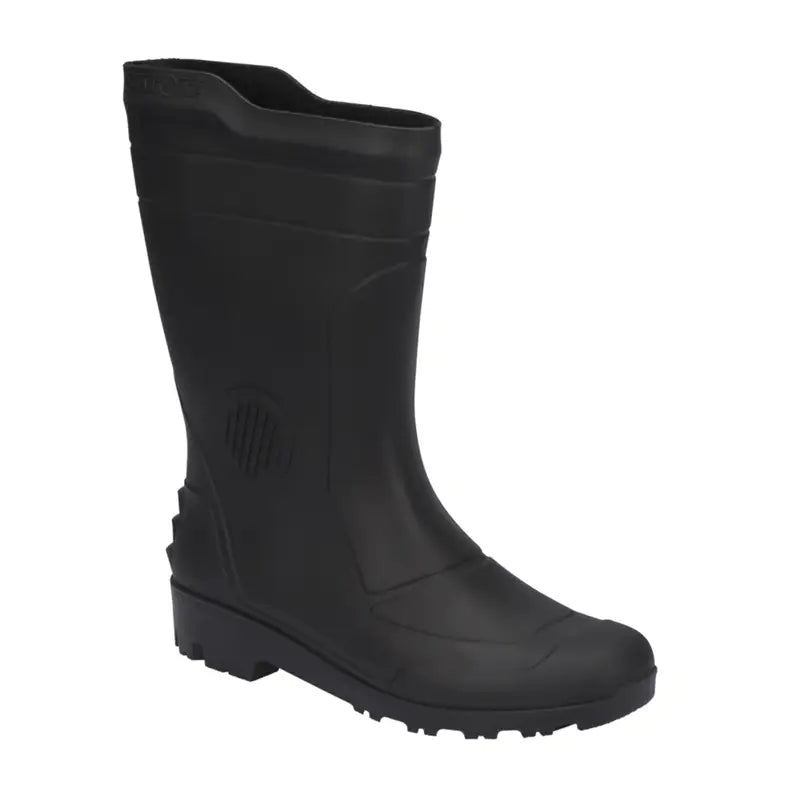 Bota Pega Forte Preta Cano Médio S/Forro 44 C3