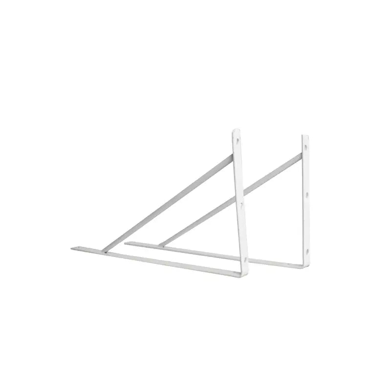 Suporte Prateleira 35Cm Branco Mão Francesa Globalfix