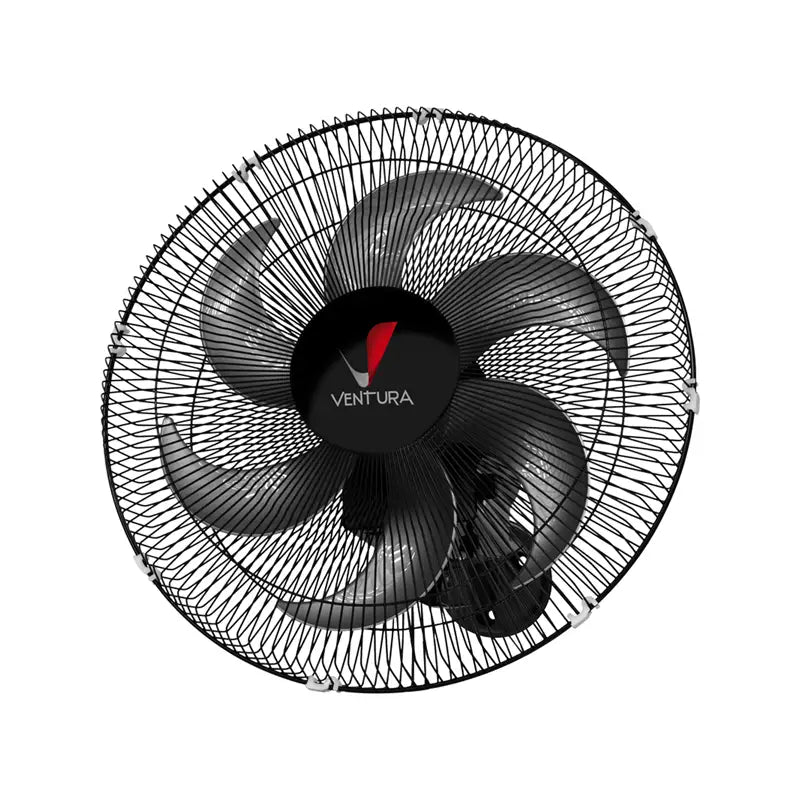Ventilador Parede 50Cm Preto Ventura Ventidelta Bivolt