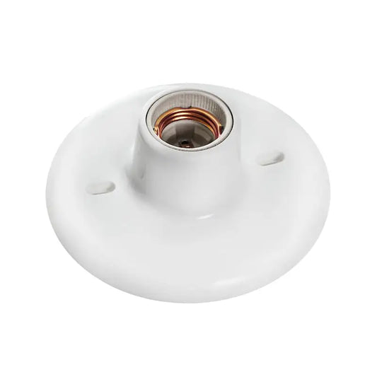 Plafon Pp Bocal Porcelana Branco C100w Opl C10