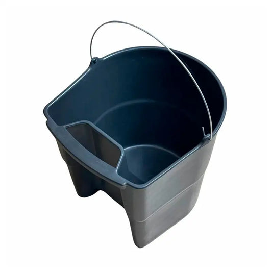 Balde Concreto Plástico 16L Preto Induplástico C6