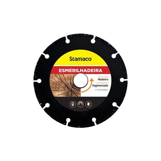 Serra Madeira Tungstênio 110X22Mm Stamaco