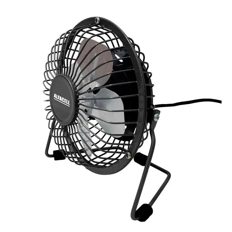 Ventilador Mesa 15Cm 4 Pás Preto Imporiente Usb
