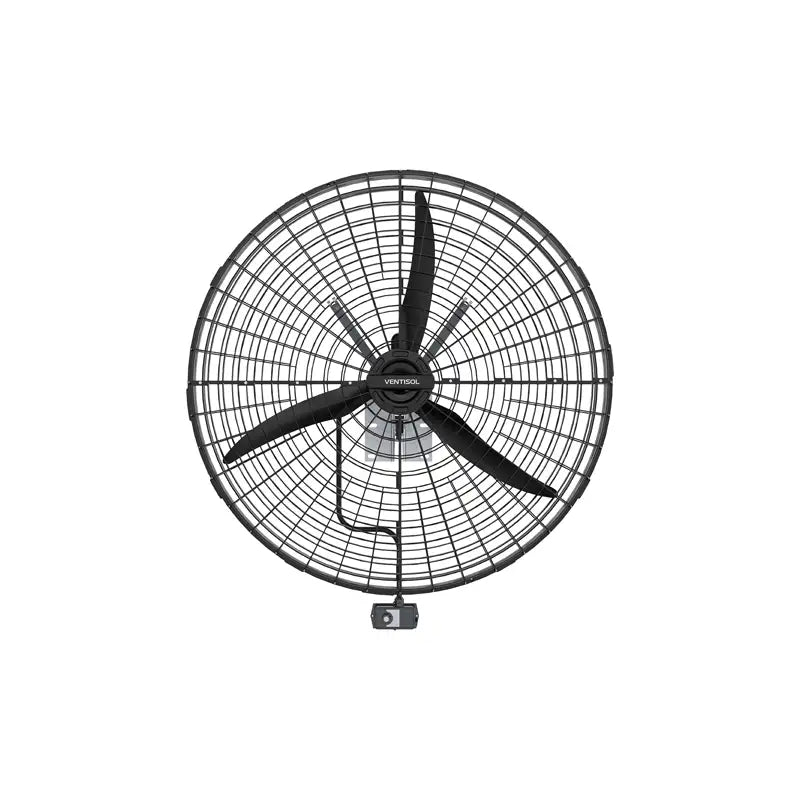 Ventilador Parede 1M Preto Ventisol 220V