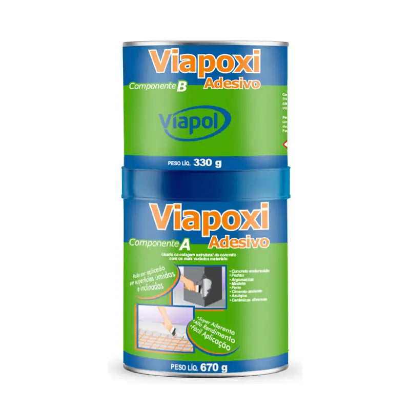 Cola P/Ferro/Concreto Viapóxi 1Kg