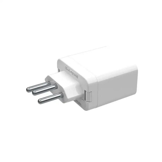 Pino Protetor Raio Surto 3 Pinos 20A Bivolt Branco Qualitronix