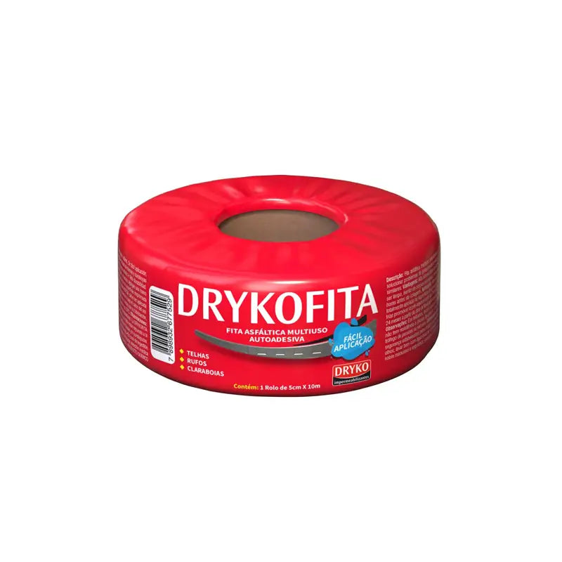 Impermeabilizante Fita 0,05X10M Dryko Alumínio Rolo