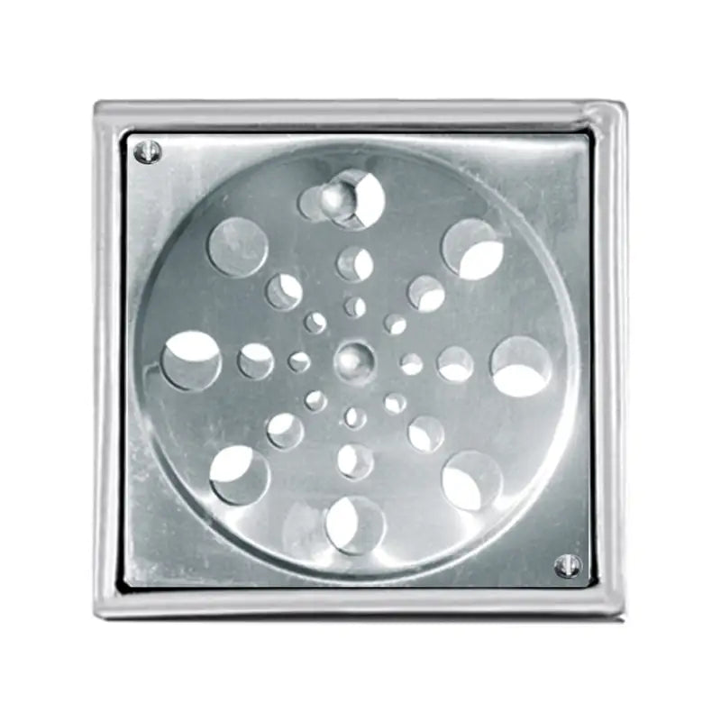 Grelha Quadrada Rotativa Inox C/Caixilho 10X10 En C12