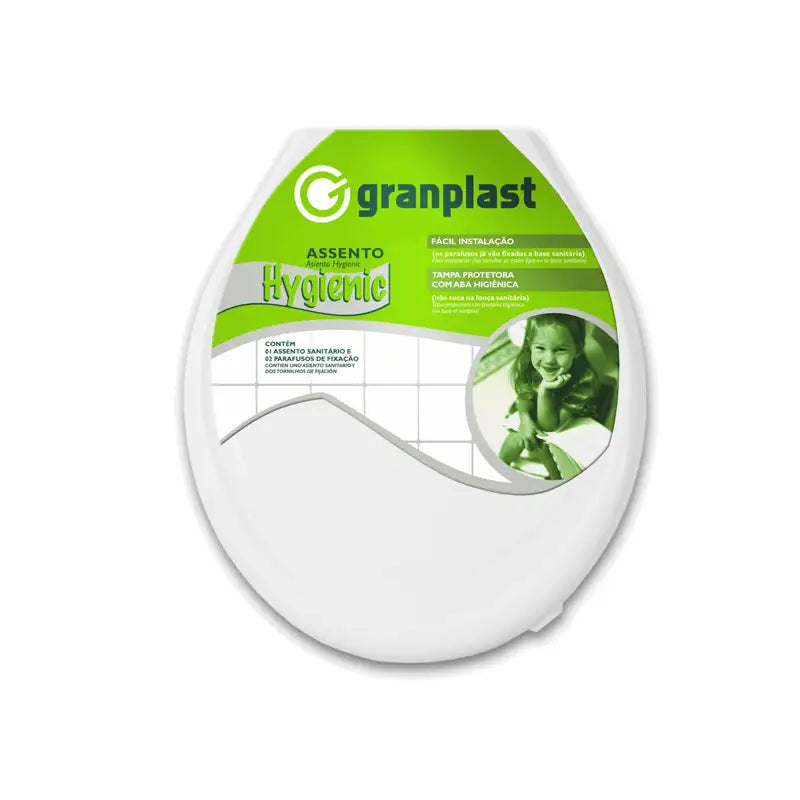 Assento Sanitário Branco Higiênico Granplast