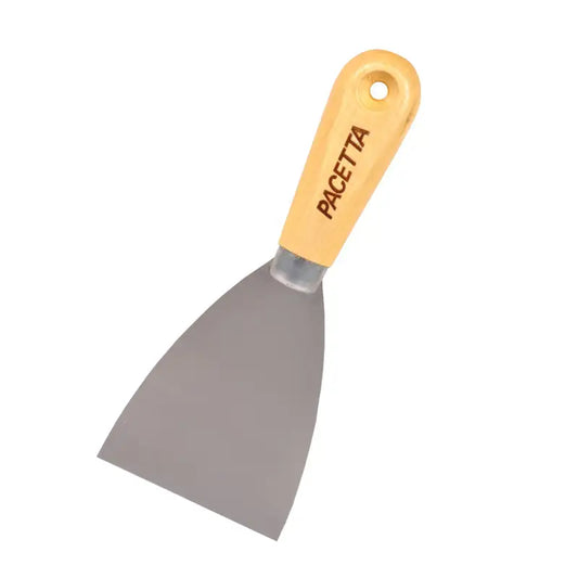 Espátula 8Cm Aço Cabo Madeira Laminada Pacetta
