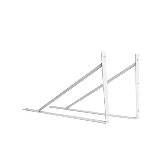 Suporte Prateleira 40Cm Branco Mão Francesa Globalfix
