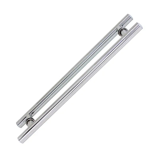 Puxador Porta Tubo Inox Duplo 75X6Cm