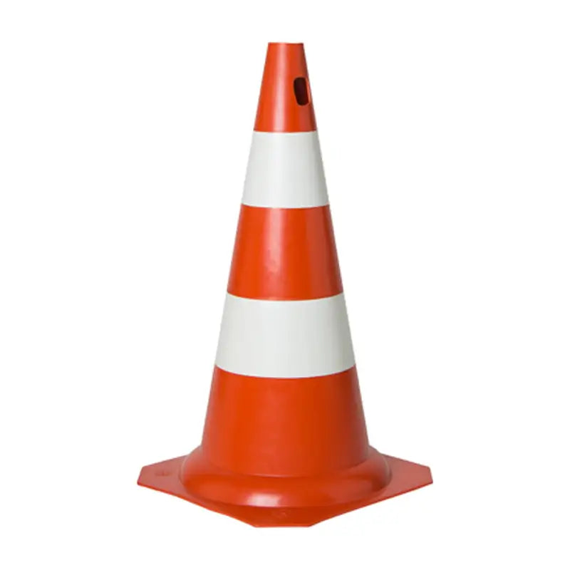 Cone Sinalizador 50Cm Laranja/Branco Kteli