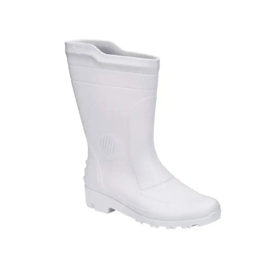 Bota Pega Forte Branca Cano Médio C/Forro 45/46 C3