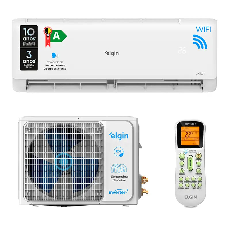 Ar Condicionado Split 30000 Btus Inverter 220V Elgin