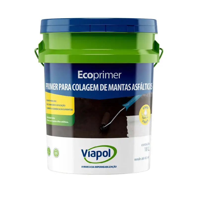 Impermeabilizante Asfalto P/Mantas 18L Ecoprimer