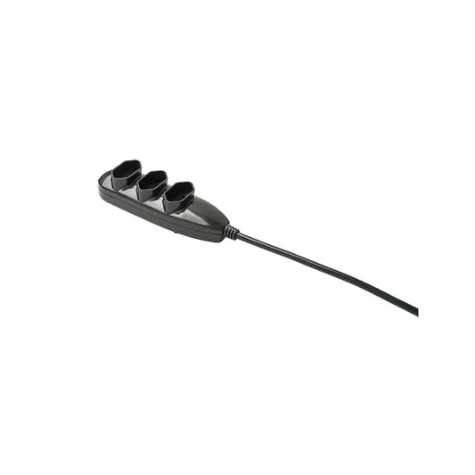 Extensão 03M Pp 3 Saídas Preta Intelbras