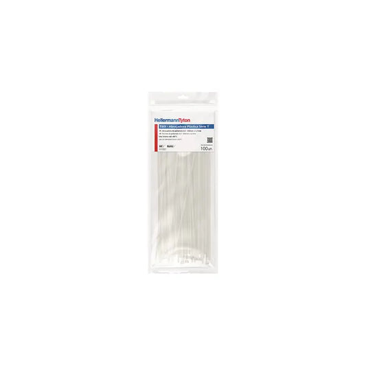 Abraçadeira Nylon 300Mmx4,7 Branca Hellerman C100