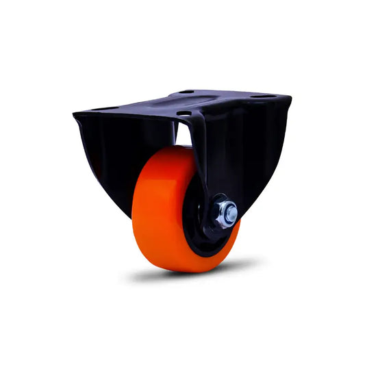 Rodízio Fixo 75Mm Placa Black Cols