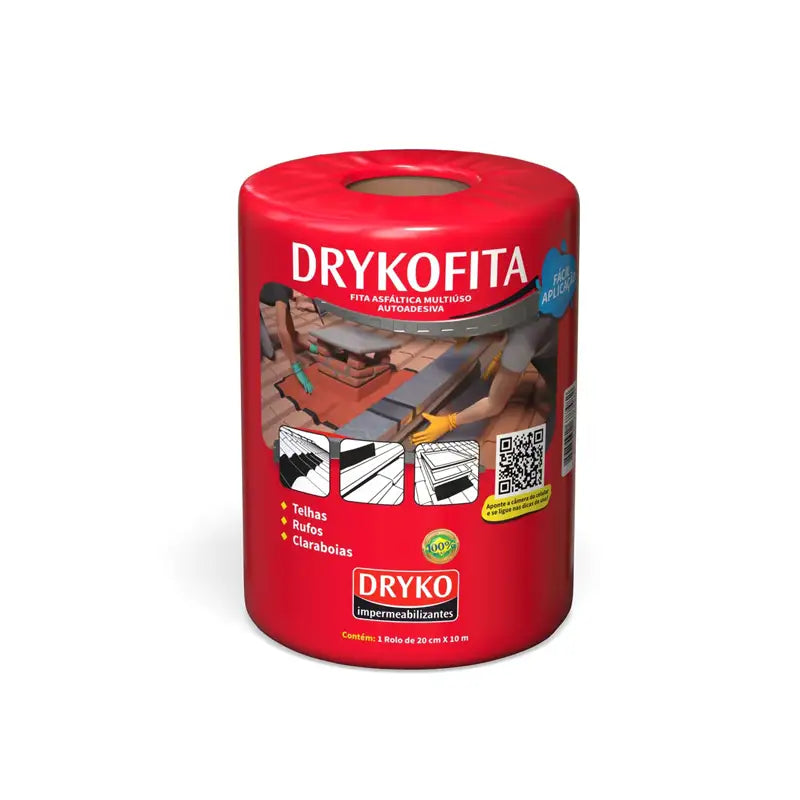 Impermeabilizante Fita 0,20X10m Dryko Alumínio Rolo