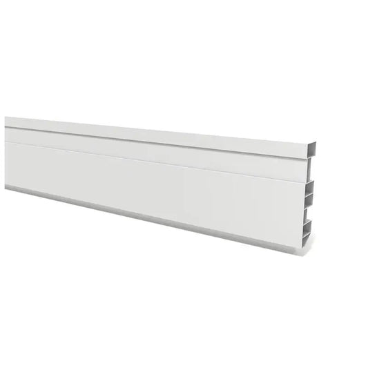 Rodape Alizar 7Cmx2,40M Branco Pvc C10