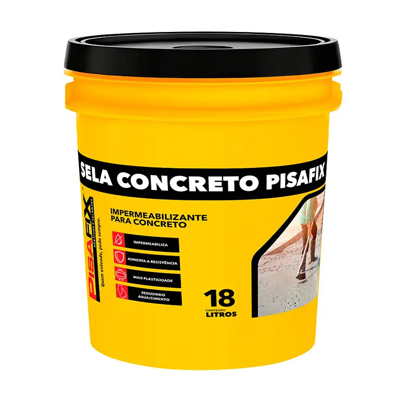 Impermeabilizante Concreto Líquido 18L Pisafix