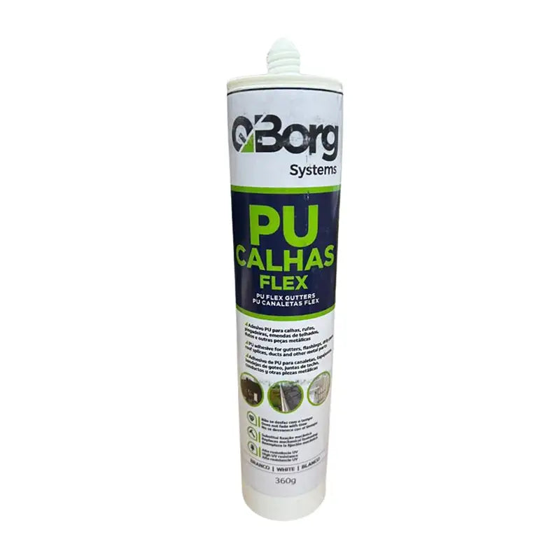 Veda Calha 360G Branco Flex Qborg C12