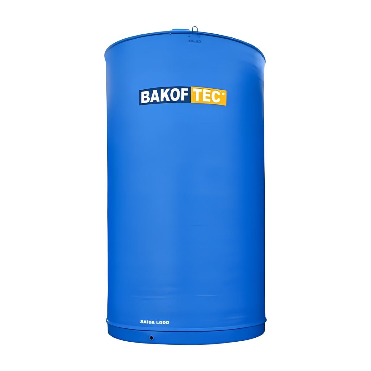 Tanque Estacionário Vertical em Fibra para Água 80.000 L Diâmetro 3,0 m sem Escada Bakof
