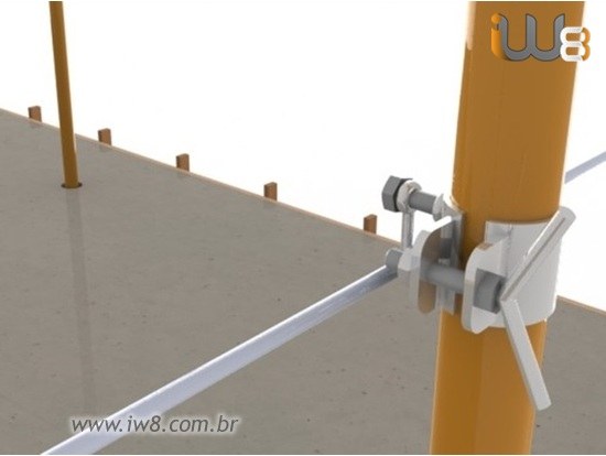 Tubo Linha de Vida com Abraçadeira