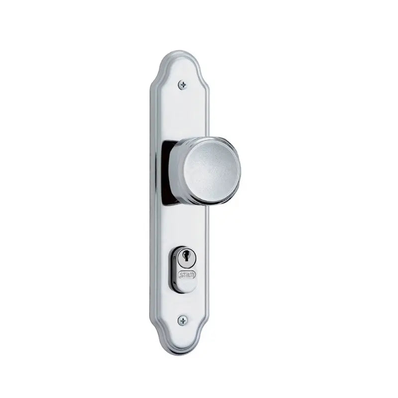 Fechadura Externa Bola Fixa Inox 80302