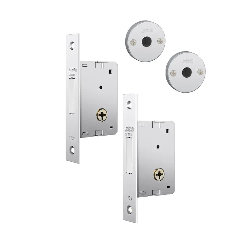 Fechadura Auxiliar Tetra Inox 1001 Par