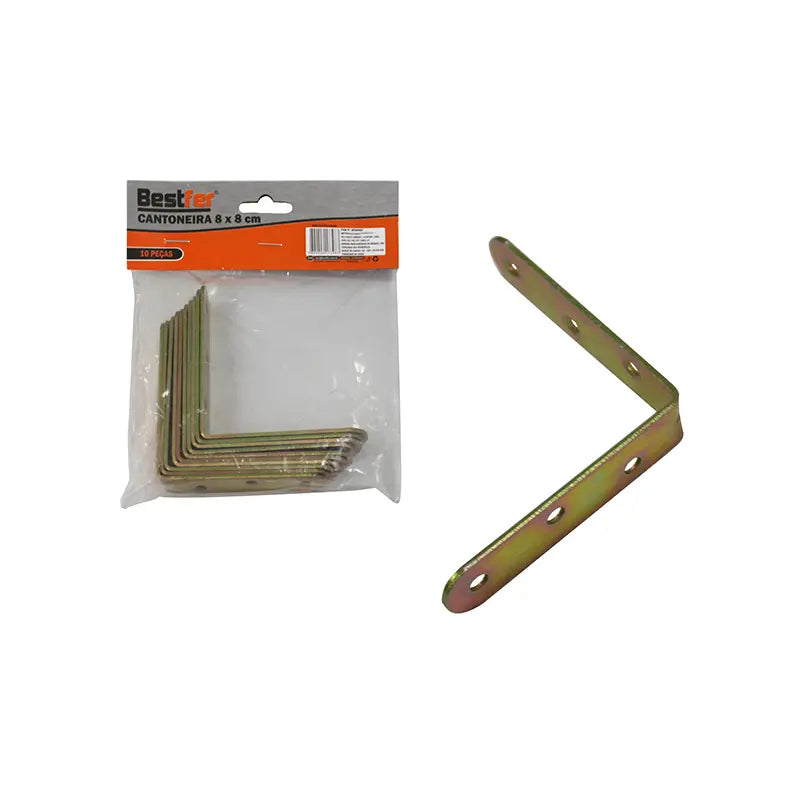 Cantoneira Móveis Bicromático 8Cm Bestfer C10