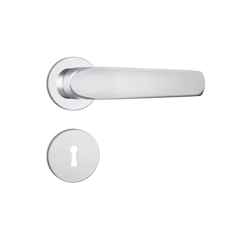 Fechadura Interna Alavanca Inox 81309 Roseta Redonda