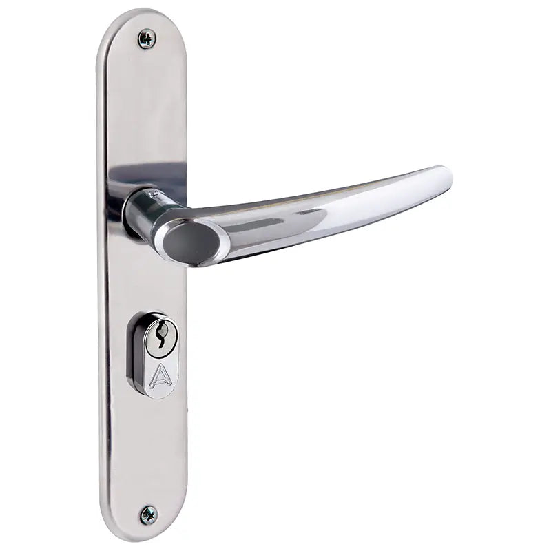 Fechadura Externa Alavanca Inox Polida 2600/46 Aliança